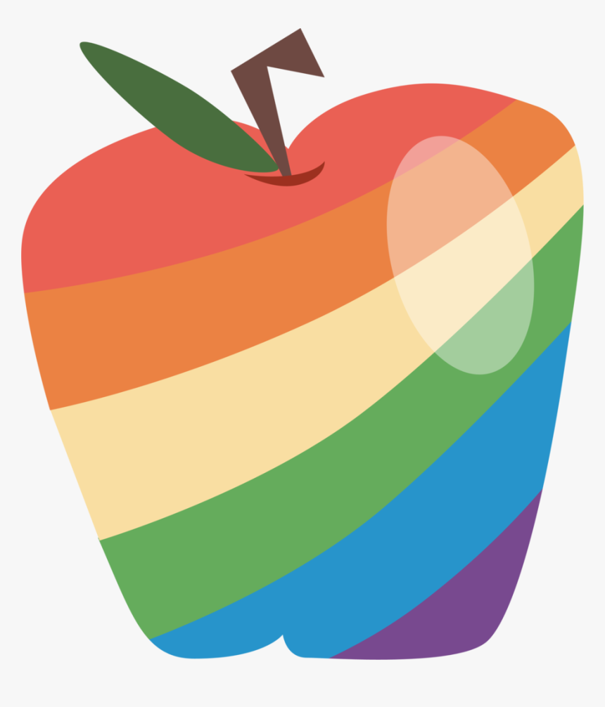 Apples Vector Simple - Mlp Apple Cutie Mark, HD Png Download, Free Download