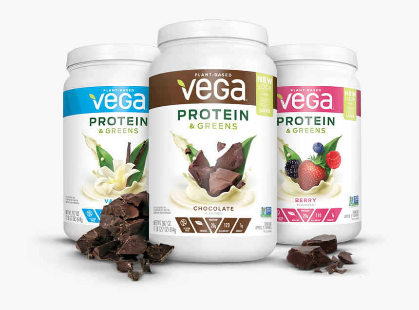 Vega Protein & Greens - Vega Protein And Greens, HD Png Download, Free Download