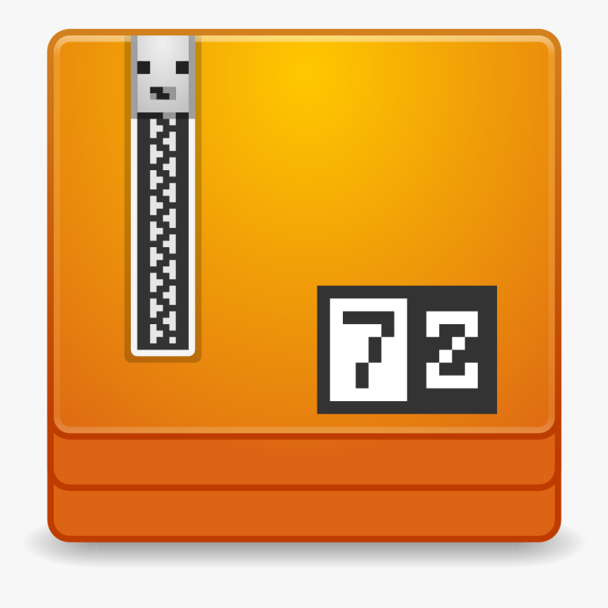 Mimes Application X 7zip Icon - 7-zip, HD Png Download, Free Download