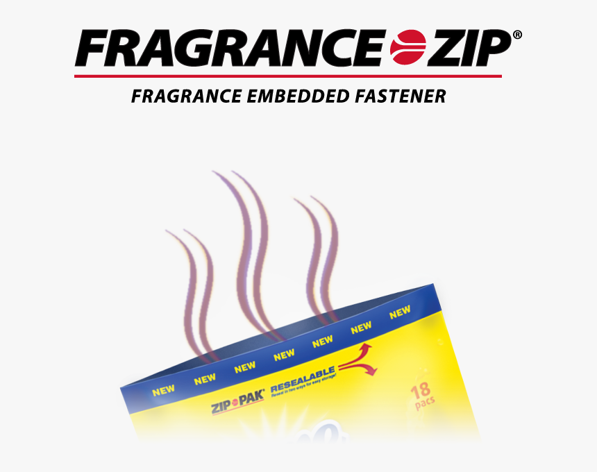 Zip-pak Fragrance Zip Image - General Supply, HD Png Download, Free Download