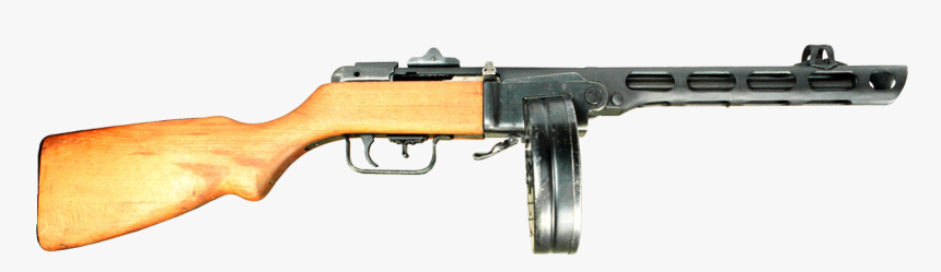 Ppsh-41 Png - Ppsh 41 Submachine Gun, Transparent Png, Free Download