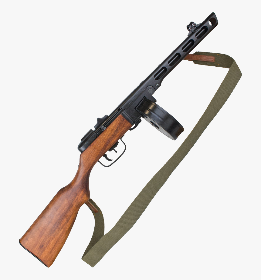 Ppsh-41 Png - Ппш Прозрачный Фон, Transparent Png, Free Download