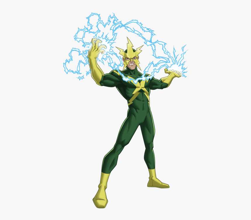 Electro Marvel - Original Ultimate Spider Man Electro, HD Png Download, Free Download