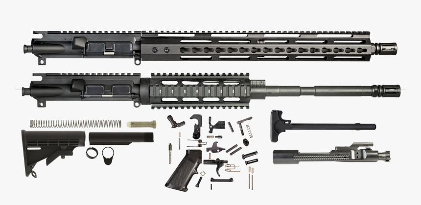 Transparent Ppsh 41 Png - 16 Fde Ar15 Build Kit Mlok, Png Download, Free Download