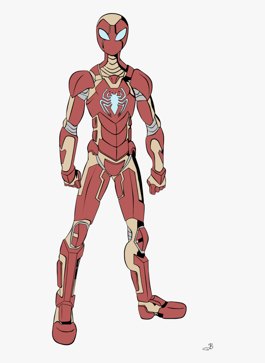 Captain America Spider-man Iron Man Electro Venom - Iron Spider Black Suit, HD Png Download, Free Download