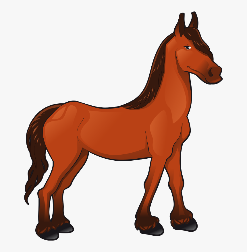 Farm Animals Horse Clipart - Horse Clipart, HD Png Download, Free Download
