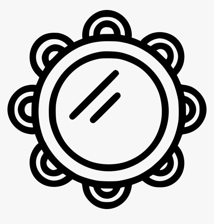 Gypsy Tambourine - Tambourine Icon, HD Png Download, Free Download
