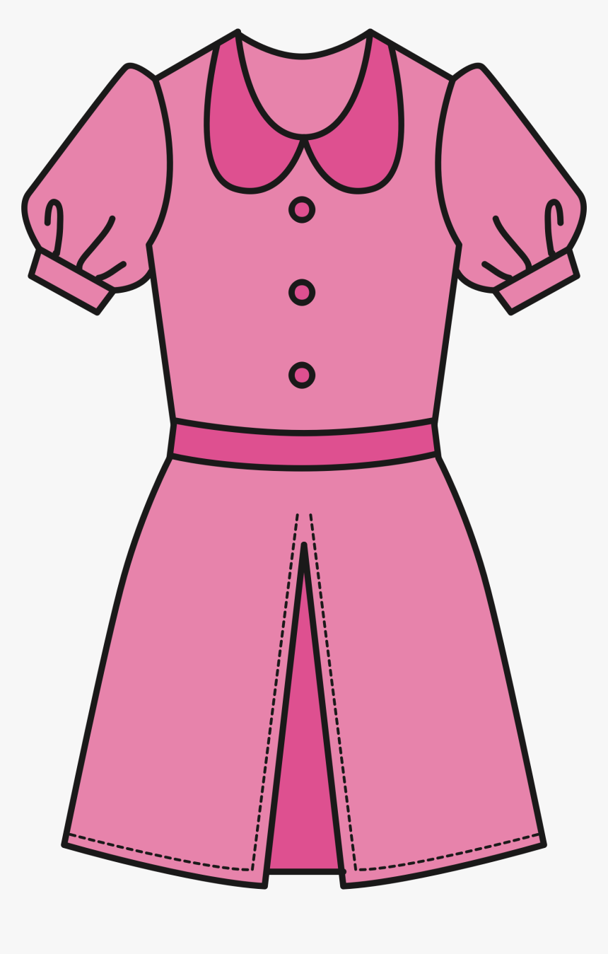 Pink Big Image Png - Dress Pictures Clip Art, Transparent Png, Free Download