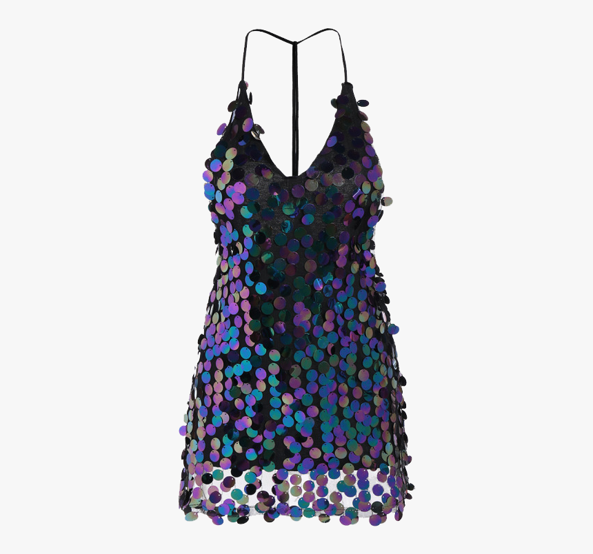 Sequin Dress Png Clipart - Dress, Transparent Png, Free Download