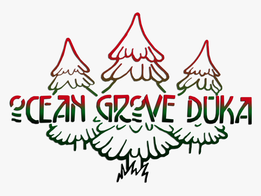Ocean Grove Duka Clipart , Png Download - Calligraphy, Transparent Png, Free Download