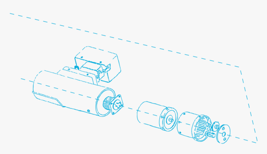 Manufacturing Drawing Electro Mechanical - Technical Drawing, HD Png Download, Free Download