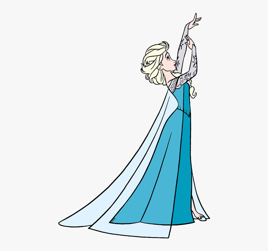 Elsa Magic Frozen Clipart Cliparts Cartoons Transparent - Elsa Clipart, HD Png Download, Free Download