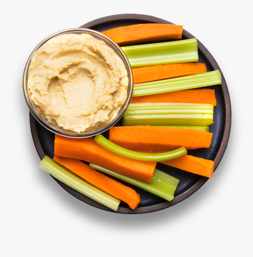 Dish,appetizer,junk Food,processed Cheese,plate,cheese - Hummus And Veggies Transparent Background, HD Png Download, Free Download