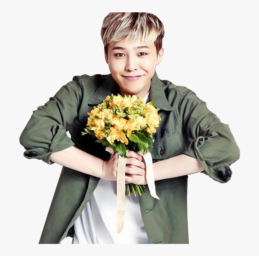G Dragon With Flower, HD Png Download, Free Download