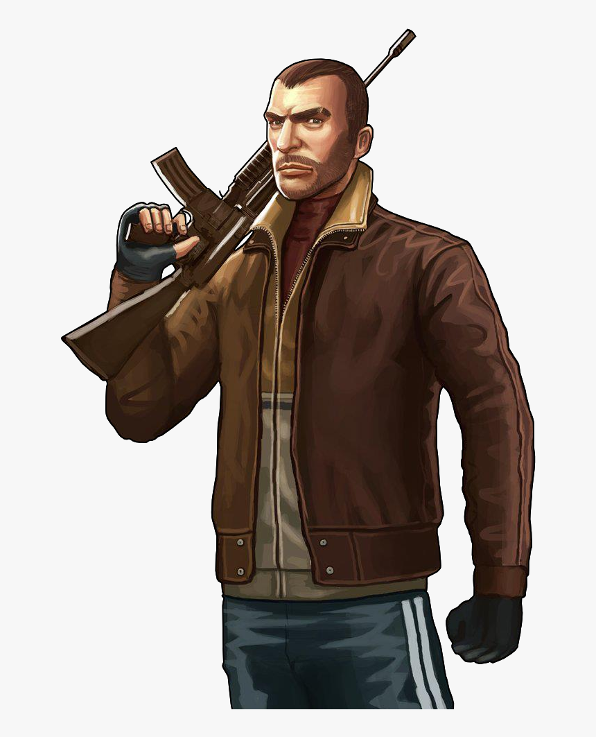 Niko Bellic Deviantart, HD Png Download, Free Download