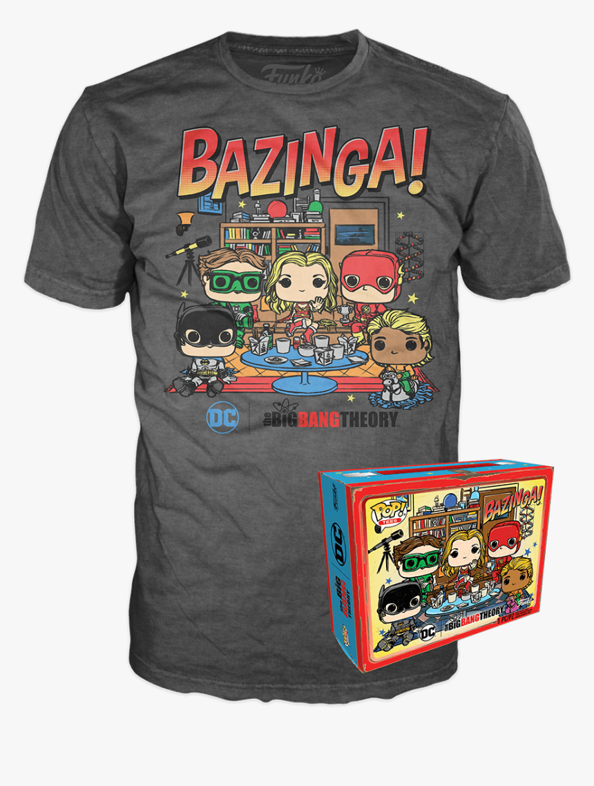 Pop Tees Big Bang Theory, HD Png Download, Free Download