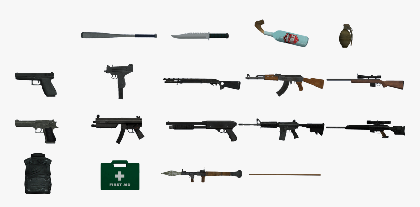 Transparent Gta Vice City Png - Gta V Weapons Icon, Png Download, Free Download