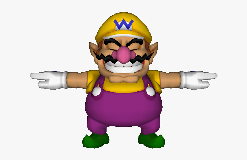 Download Zip Archive - Mario Party 8 Wario Model, HD Png Download, Free Download