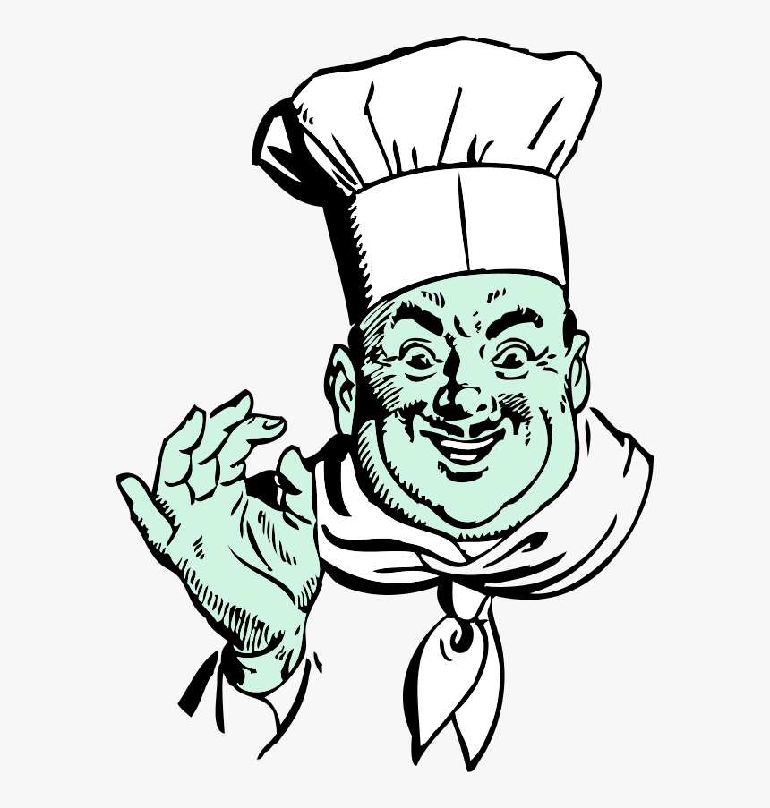 Happy Chef Smiling - Italian Chef Png, Transparent Png, Free Download