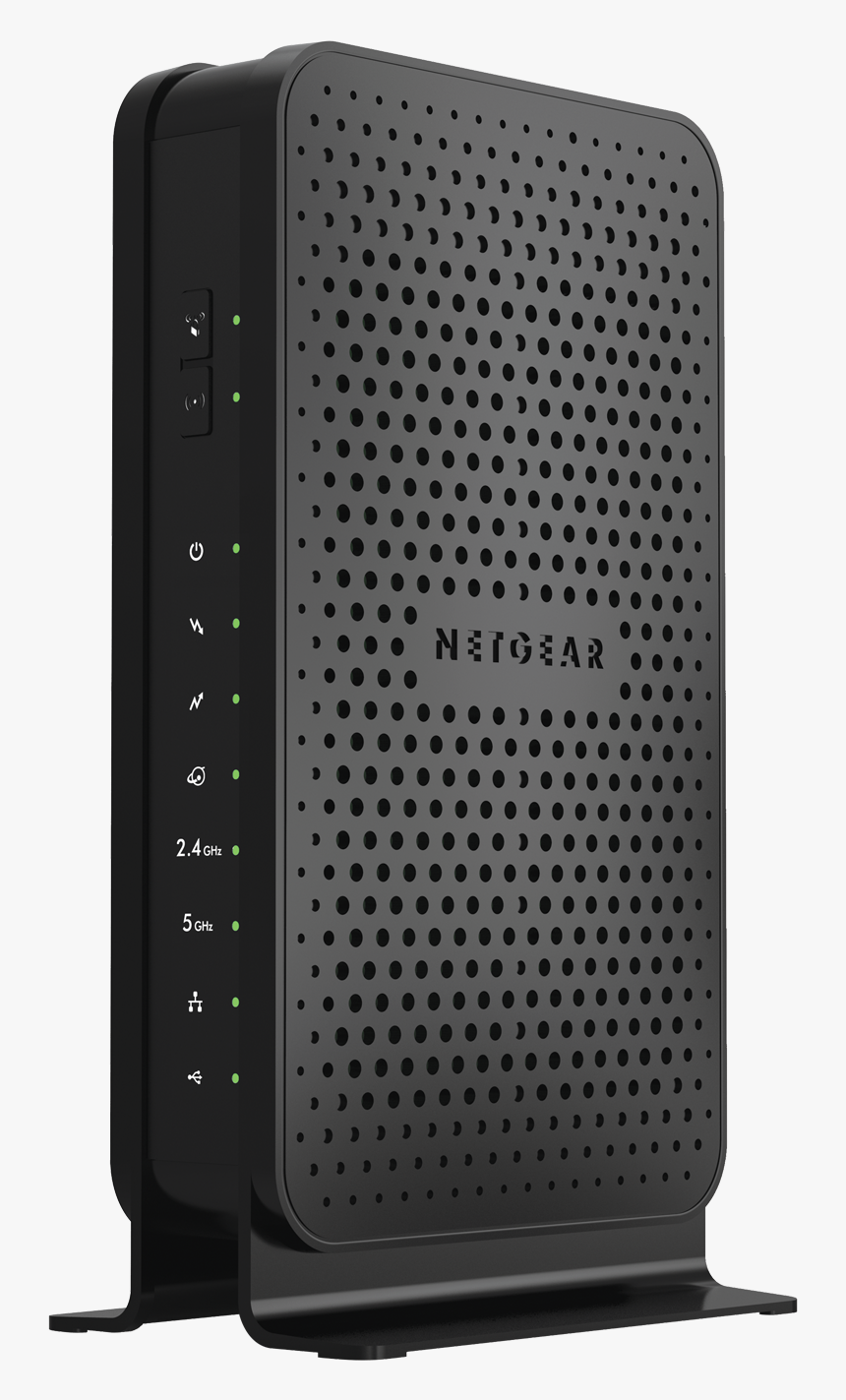 Netgear N600 Wifi Cable Modem Router Combo C3700, Docsis - Netgear C3000, HD Png Download, Free Download