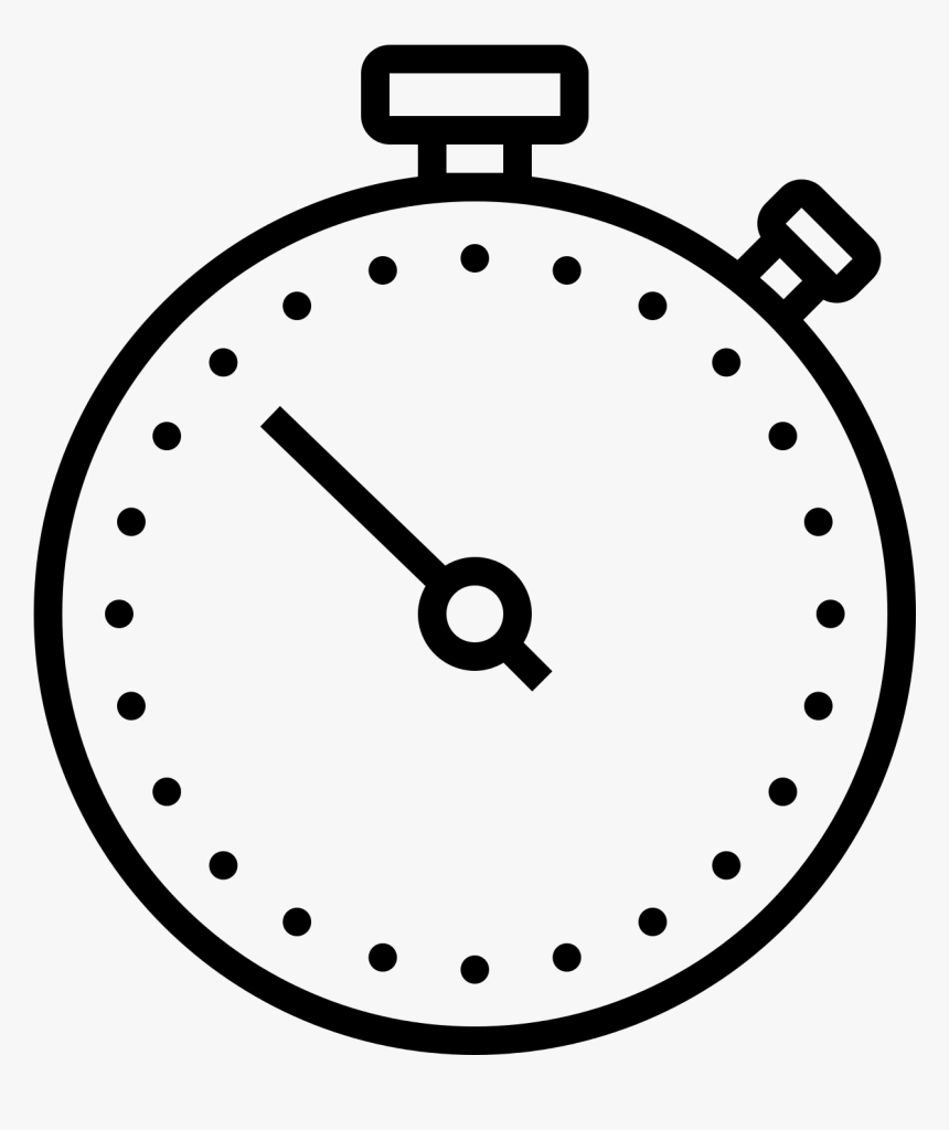 Stopwatch Clipart Time Watch - Stopwatch Drawing Png, Transparent Png, Free Download