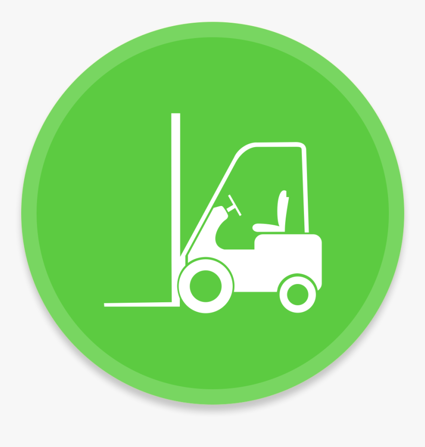Green Forklift Icon - Forklift Ico, HD Png Download, Free Download