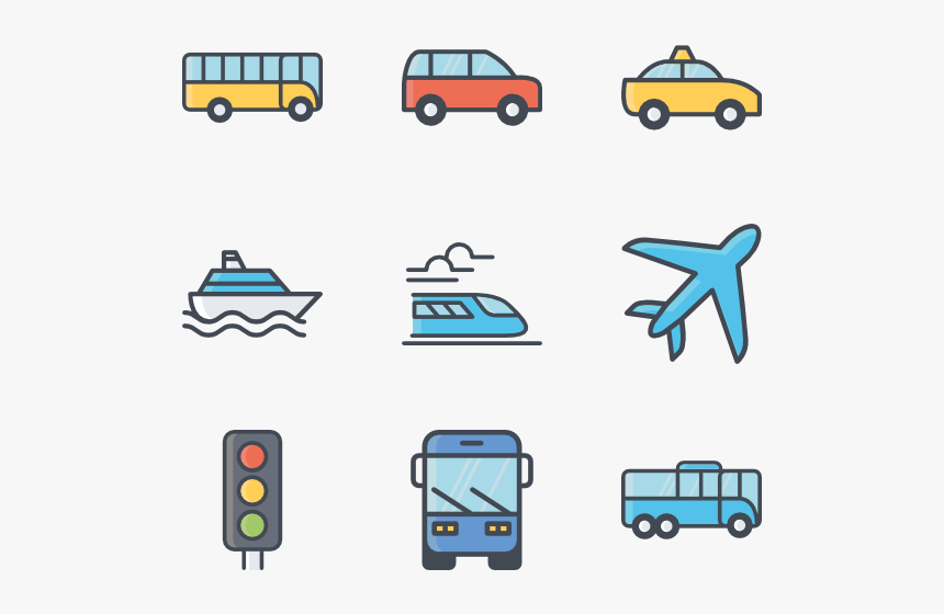 Transparent Background Transportation Icon, HD Png Download, Free Download