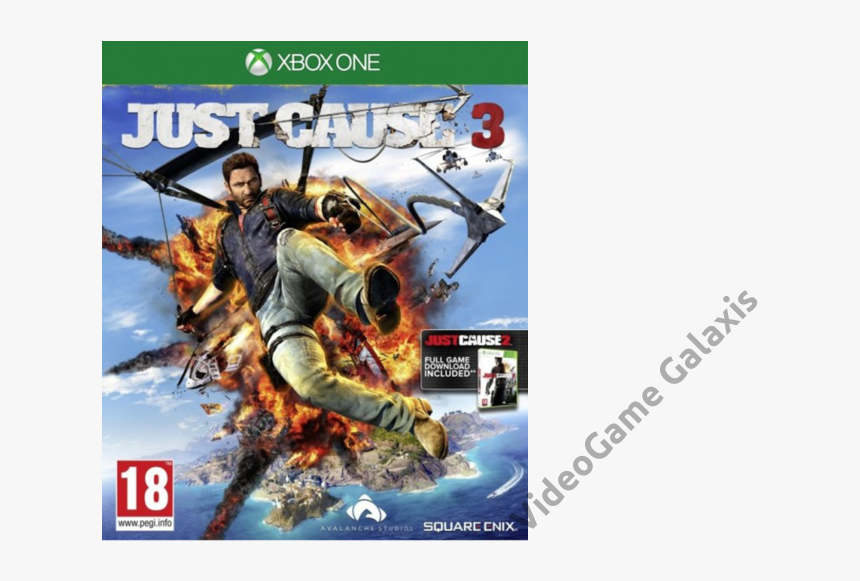 Just Cause 3 Xbox One , Png Download - Just Cause 3 Ps4, Transparent Png, Free Download