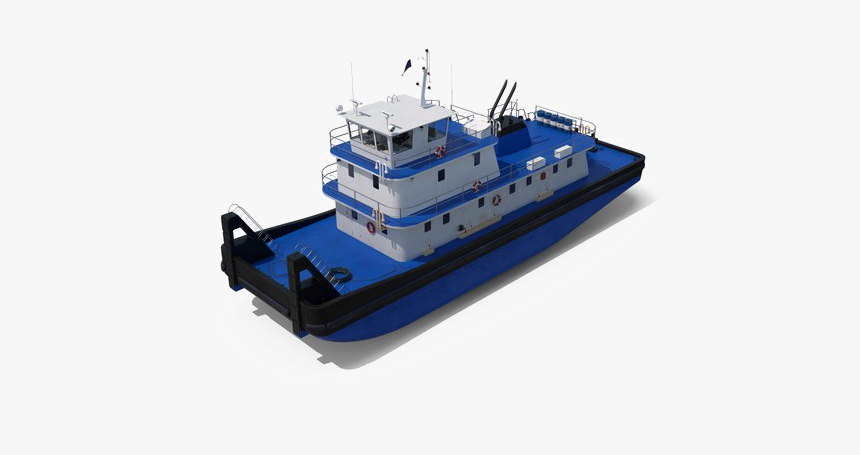 Vehicle,water Ship,survey Vessel,diving Support Vessel,platform - Vessel Png Blue, Transparent Png, Free Download