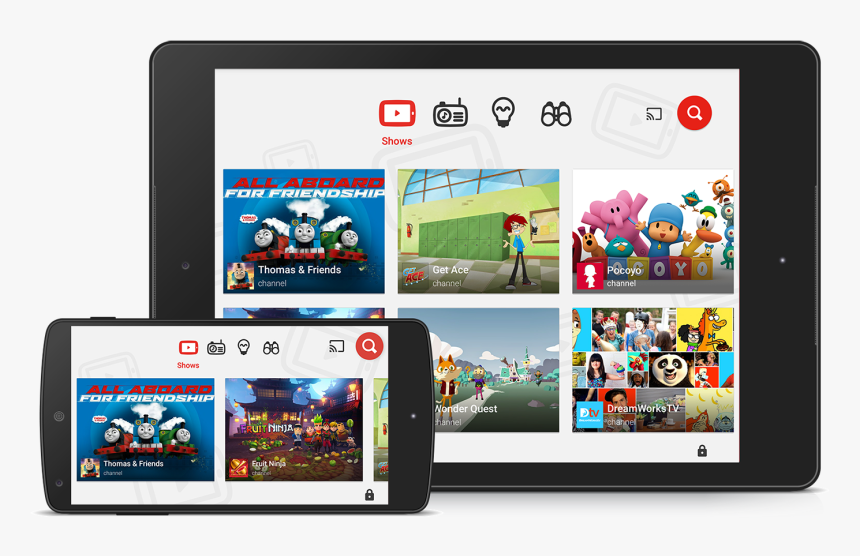 Youtube Kids Google App, HD Png Download, Free Download