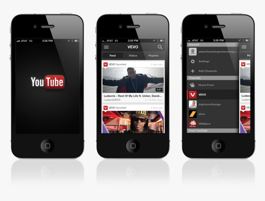 Youtube Iphone App - Bill Pay Mobile App, HD Png Download, Free Download