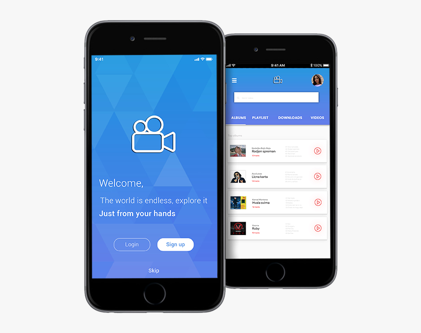 Slider Phone - Twitter Clone Script, HD Png Download, Free Download
