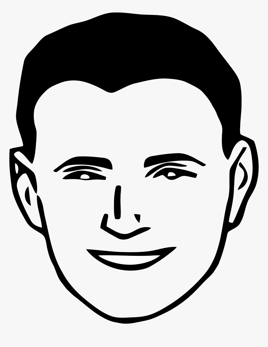 Human Face Png -royalty Free Stock - Man Face Clipart, Transparent Png, Free Download