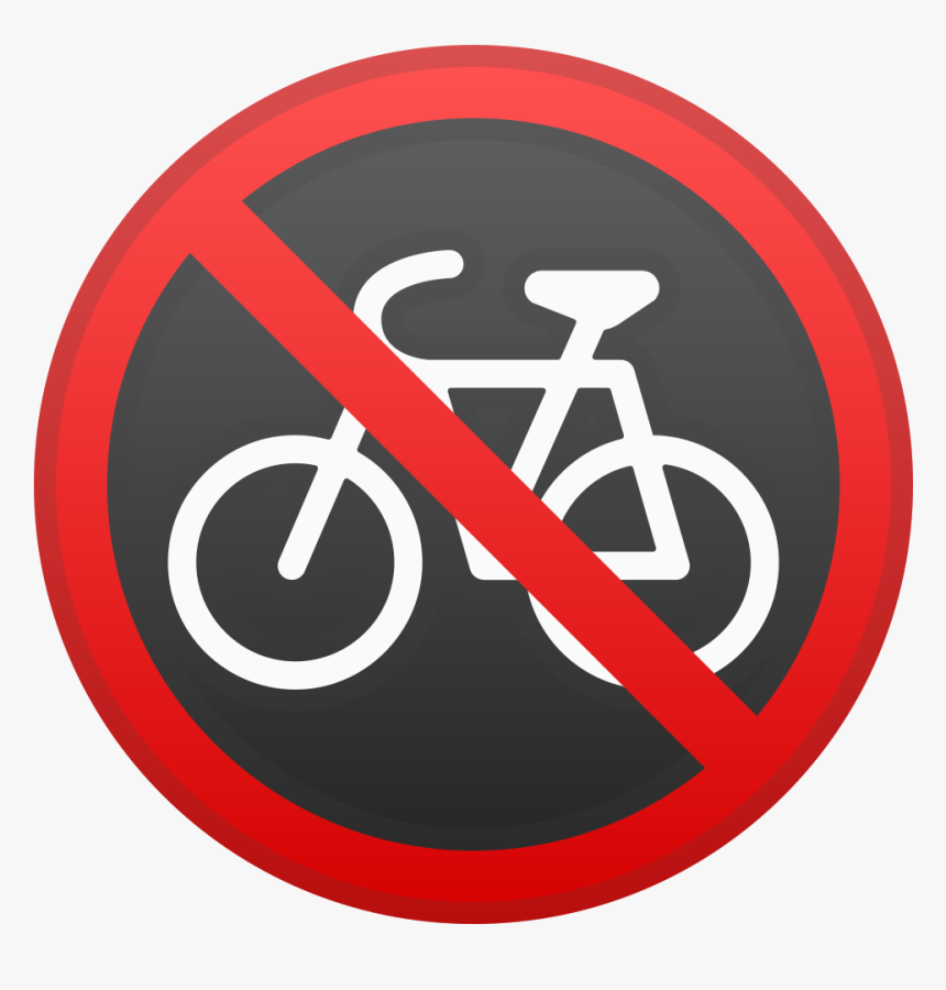 No Bicycles Icon - Emoji Proibido Bicicleta, HD Png Download, Free Download