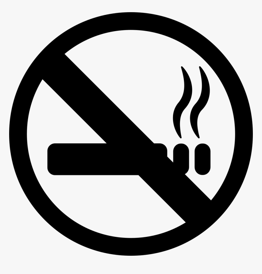No Smoking Icon Png - Icono De No Fumar, Transparent Png, Free Download