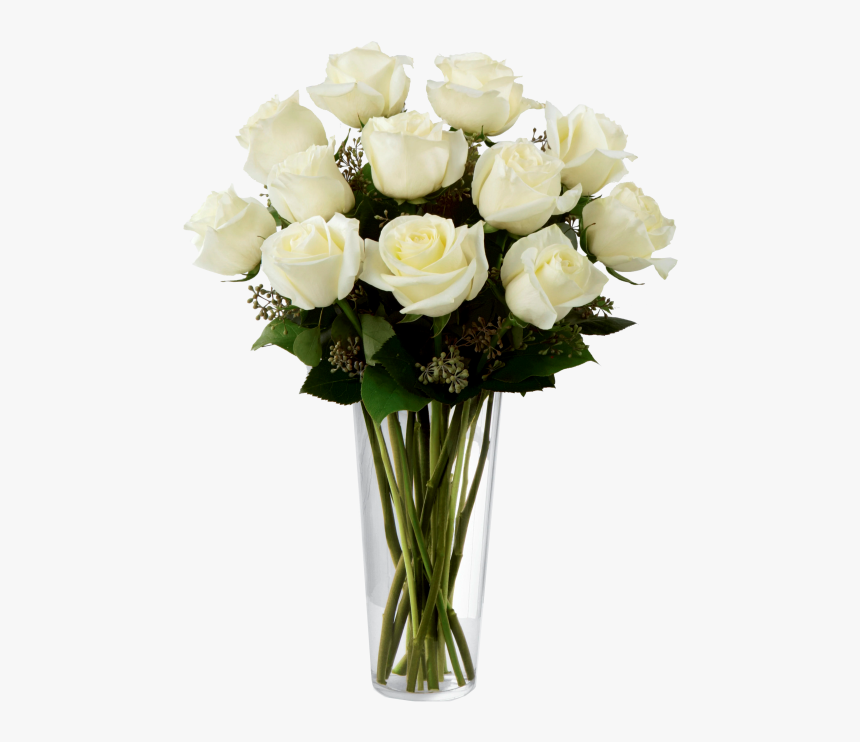 White Dozen Roses, HD Png Download, Free Download