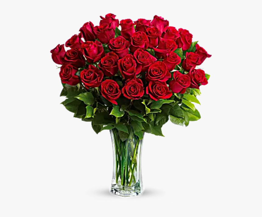 Love And Devotion Long Stem Roses - Valentines Roses, HD Png Download, Free Download