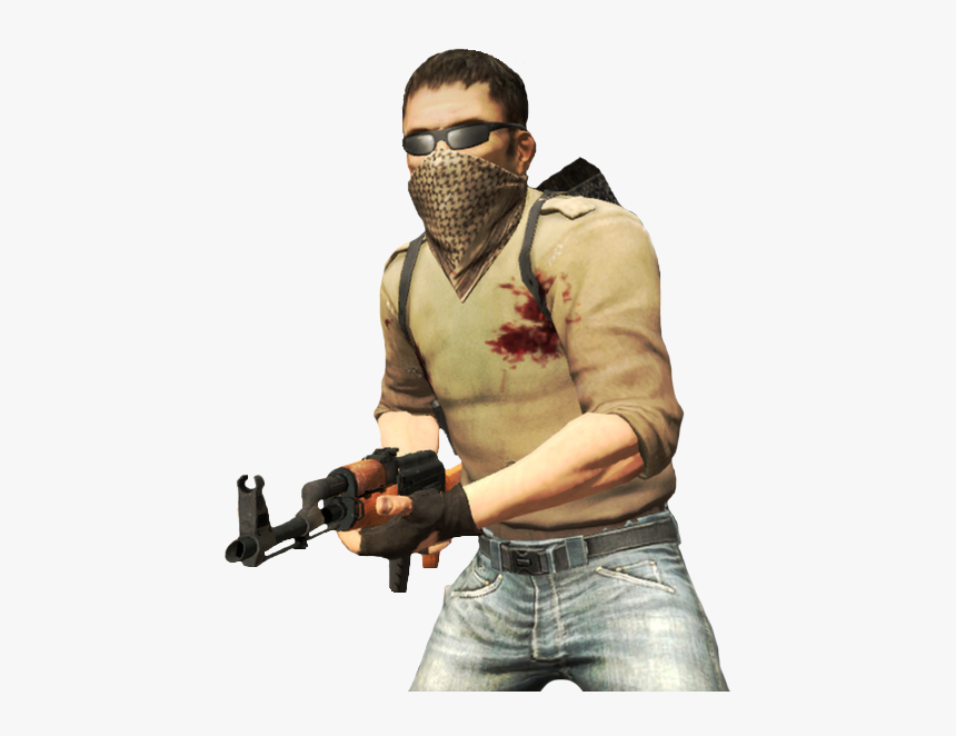 Cs Go Terrorist Png, Transparent Png, Free Download