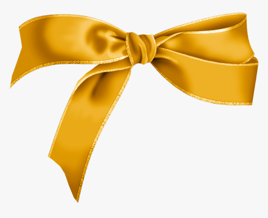 Gold Christmas Bow Png - Gold Christmas Bow .png, Transparent Png, Free Download