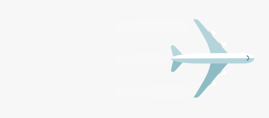 Transparent Airplane Trail - Airplane, HD Png Download, Free Download