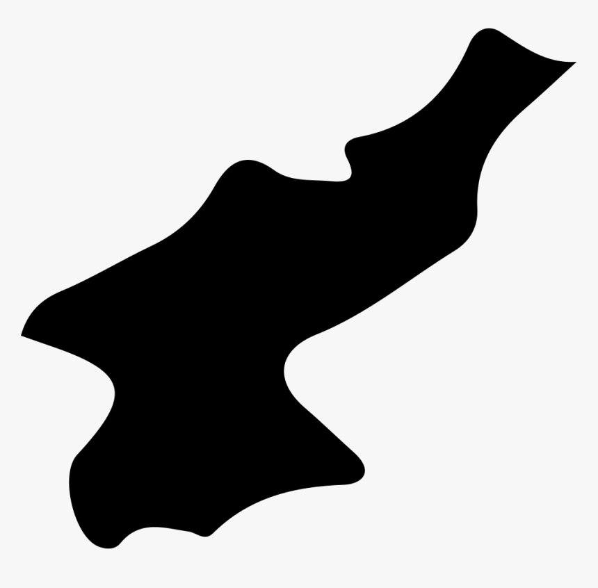 North Korea - North Korea Country Shape, HD Png Download, Free Download
