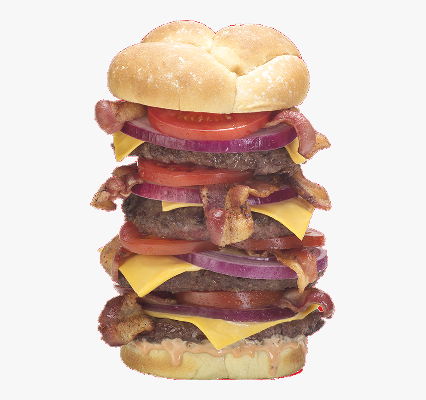 Quadruple Bypass Burger From Heart Attack Grill, Las - Las Vegas, HD Png Download, Free Download