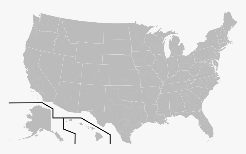 Us House Map 2016, HD Png Download, Free Download