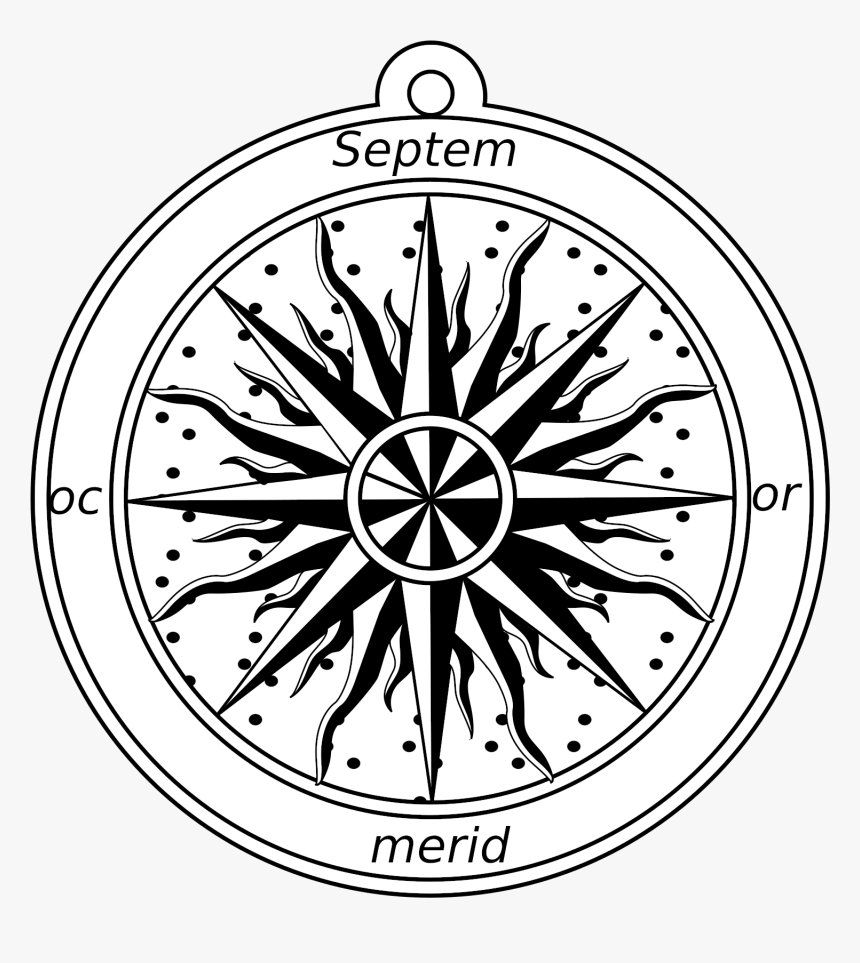 Cartography, Mapping, Compass, Wind Rose, Compass Rose - Compass Rose, HD Png Download, Free Download