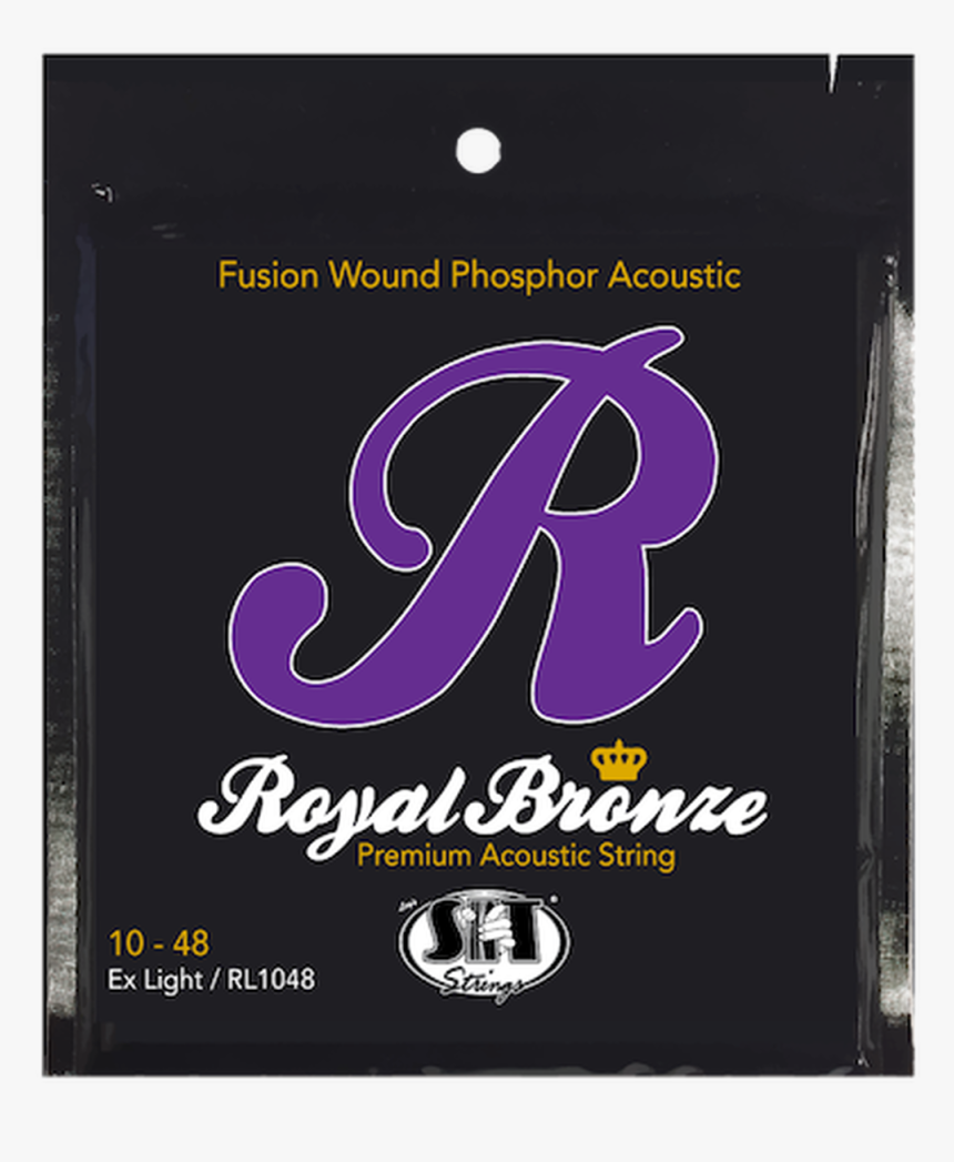 T Royal Bronze Acoustic Guitar Strings - Graphic Design, HD Png Download, Free Download