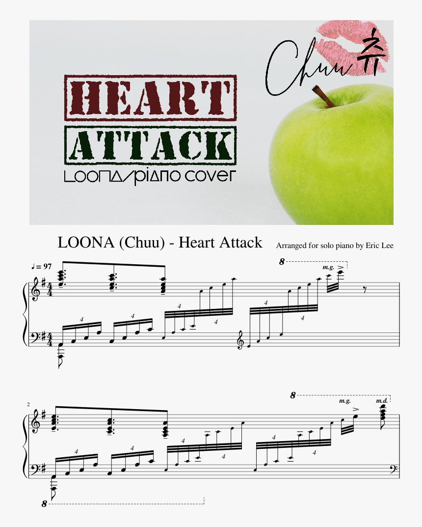 Chuu Heart Attack Piano, HD Png Download, Free Download