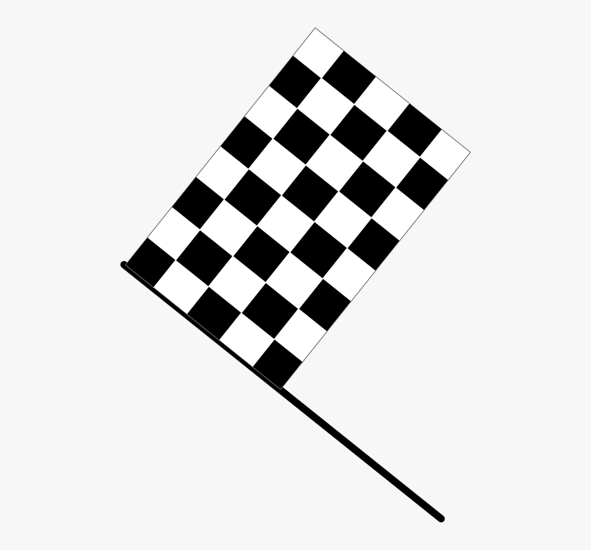 Automotive, Car, Checkered, Finish, Flag, Race, Racing - Vector Checkered Flag Png, Transparent Png, Free Download