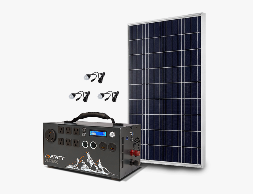 Bronze Kit Apex With Solar Storm Panels"
 Class= - Kodiak Solar Generator, HD Png Download, Free Download