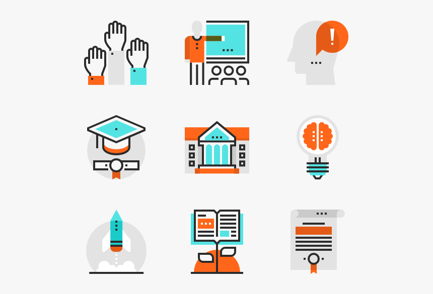 Educational Vector Knowledge - Graphic Design, HD Png Download, Free Download