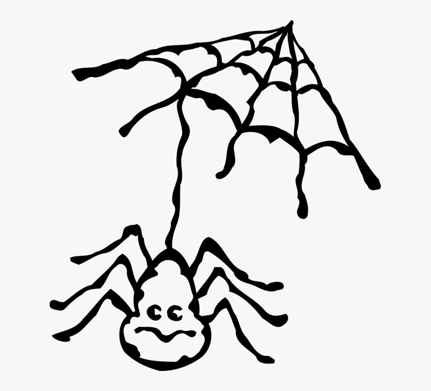Transparent Spider Web Vector Png - Illustration, Png Download, Free Download
